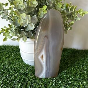 Large Polished Banded Agate Freeform